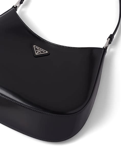 prada cleo brushed leather shoulder bag women stores|prada cleo hobo shoulder bag.